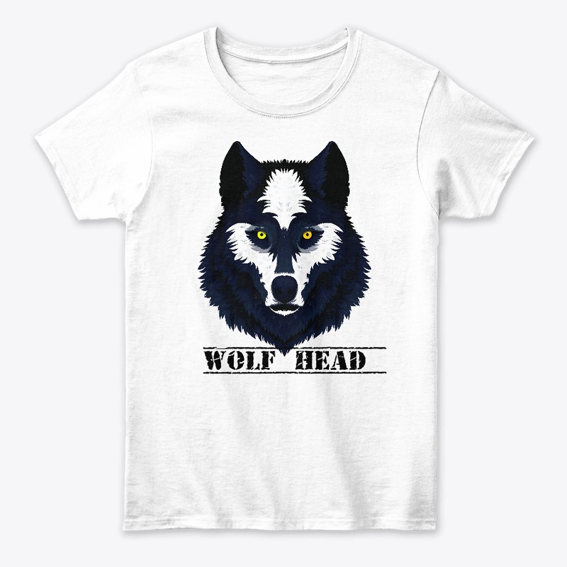 Wolf head silhouette