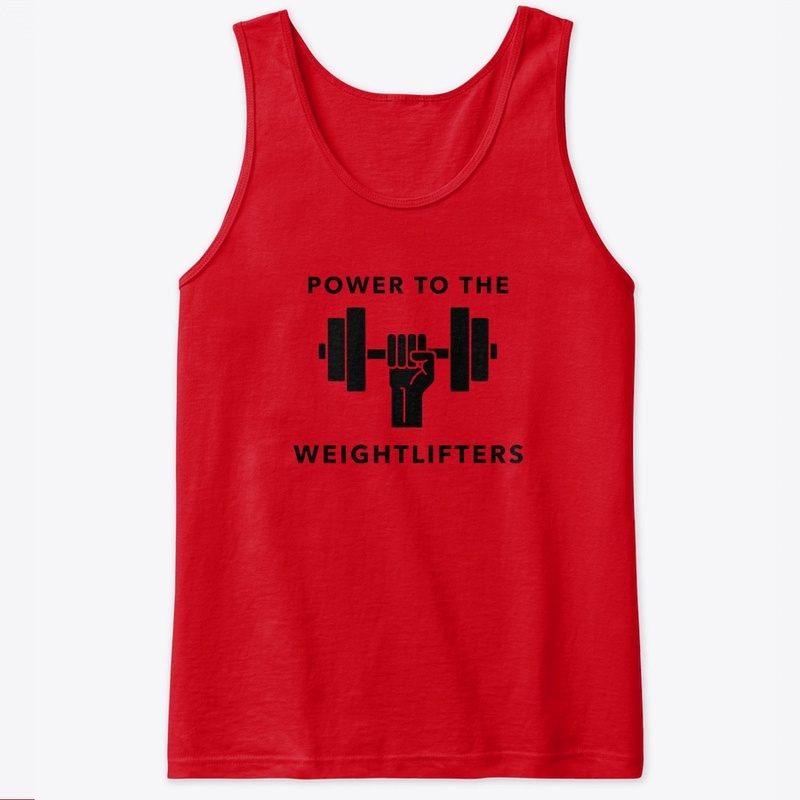 Power To The Weightlifters Dumbbell Hand