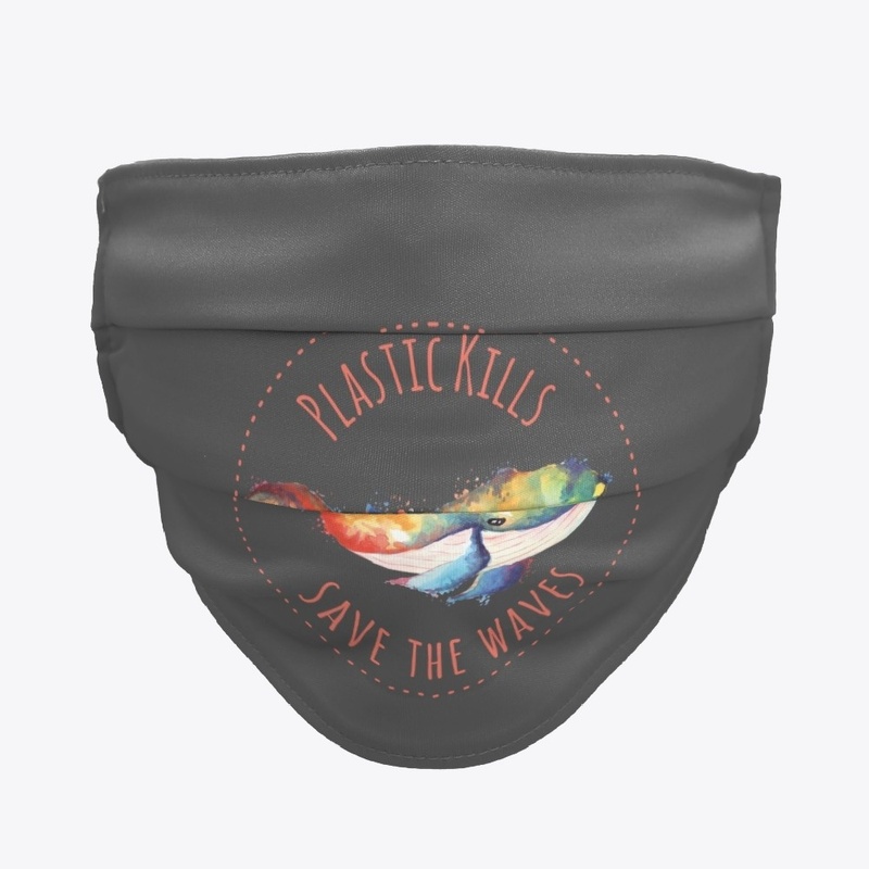 Rainbow Whale Save The Waves