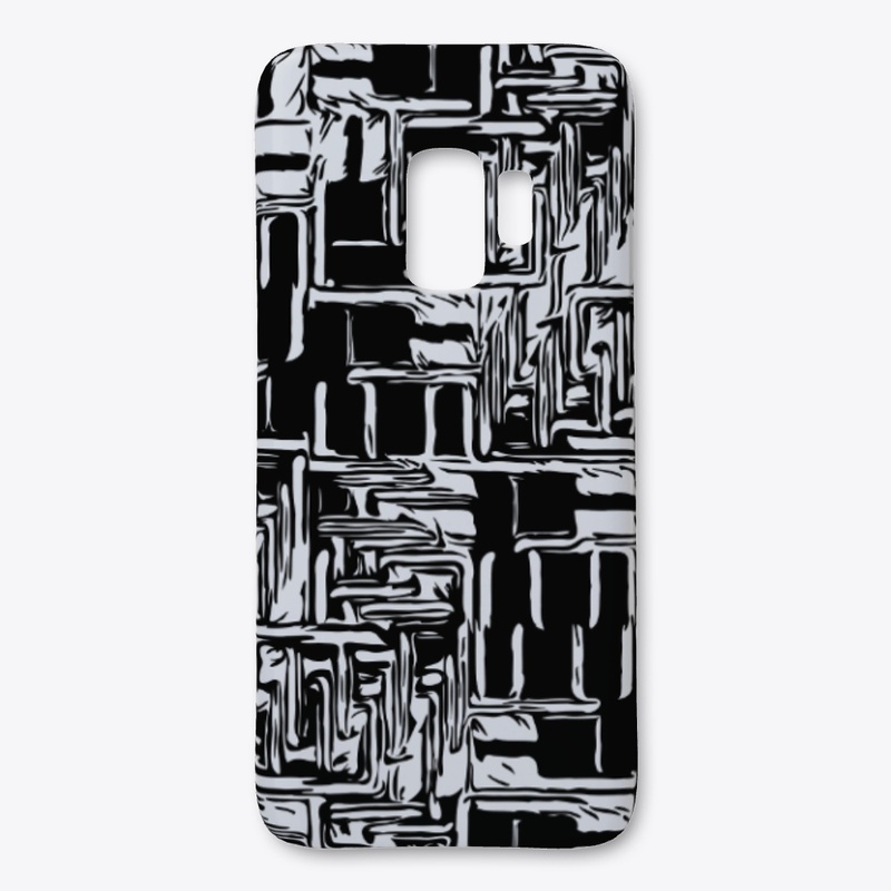 Black White Abstract Pattern 