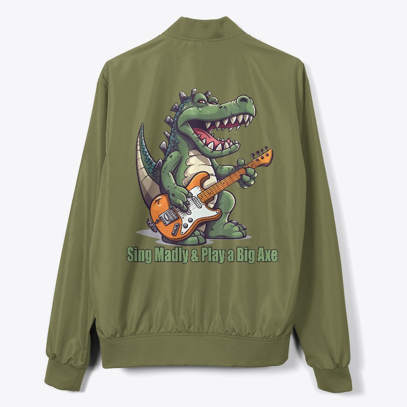 Mr. T-Rex Dinosaur Sings Madly