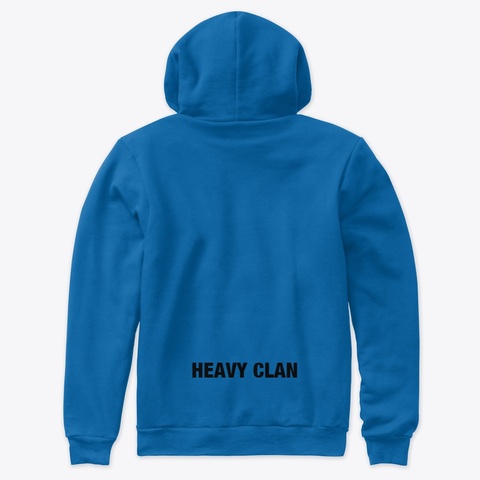 Heavy Clan Gaming Team True Royal T-Shirt Back