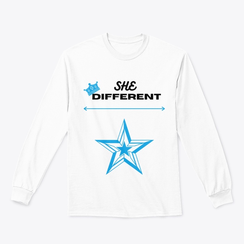 SHE DIFFERENT-BLUE!!!