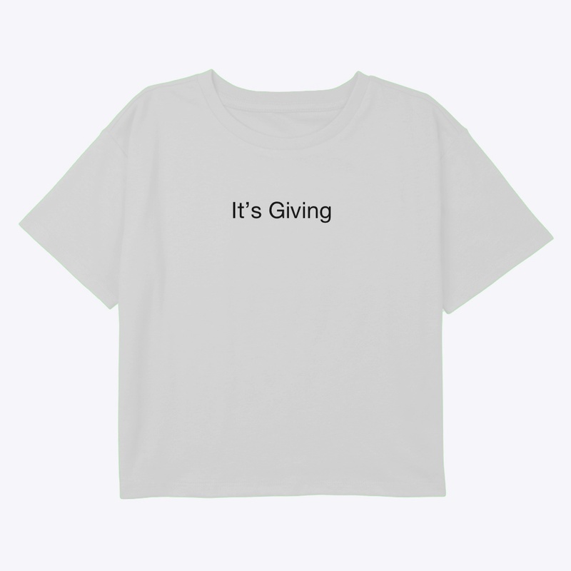 It’s Giving