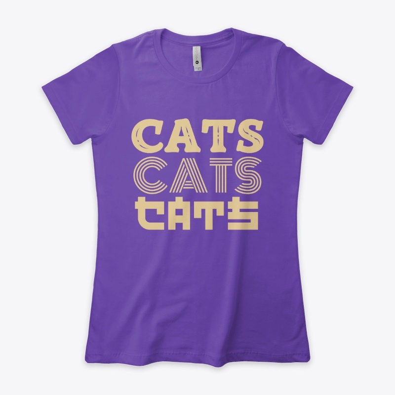 Cats Cats Cats Women’s Boyfriend Tee