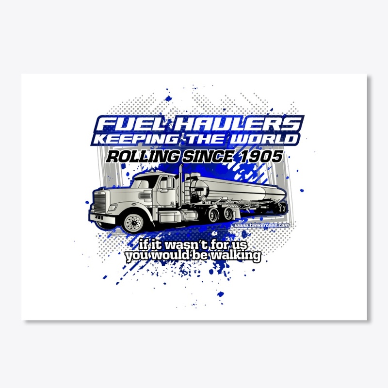 Fuel Haulers Most Important - Blue