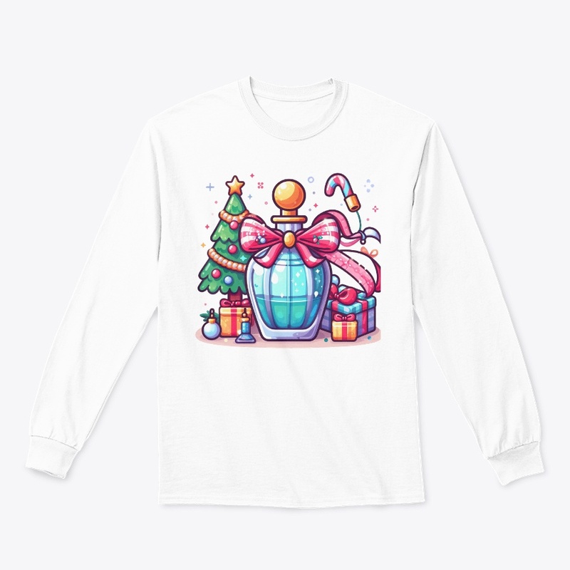 Christmas Holiday Perfume Bottle Tee