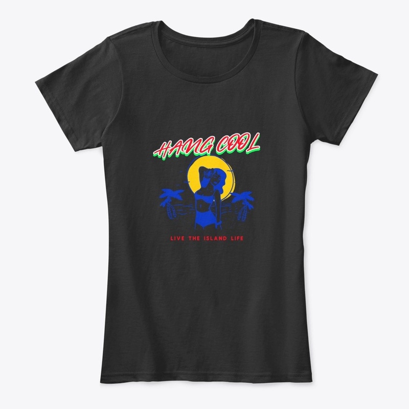 Hang Cool island woman graphic T-shirt