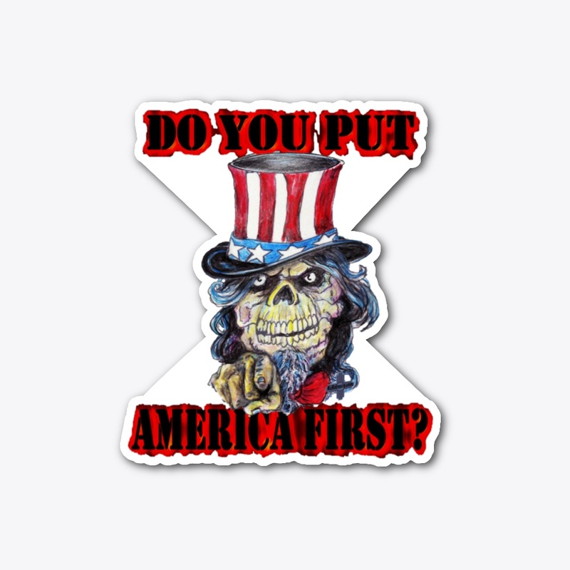  Put America First Shirt by KC Krimsin