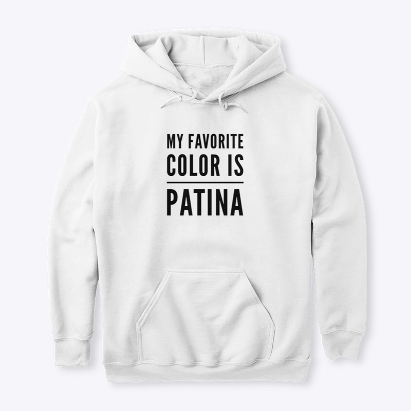 My favorite color is Patina