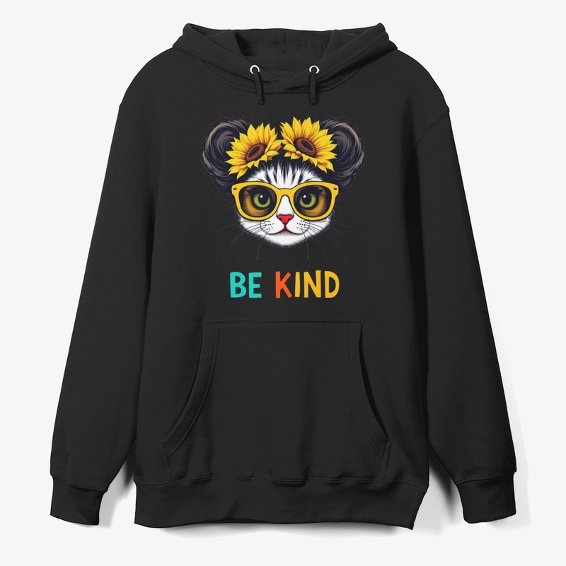 Sunflower Cat Kindness