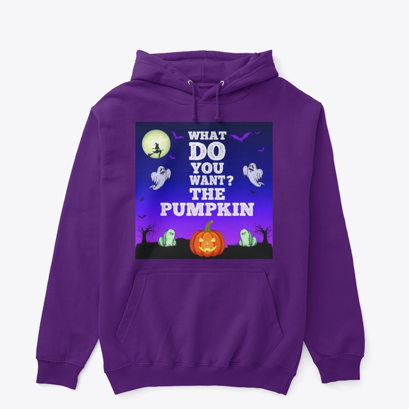 What do you want? The pumpkin lady tee