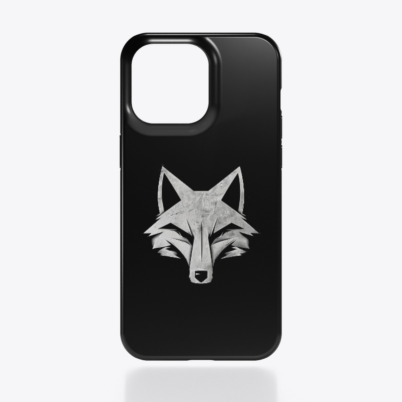Minimalist Geometric Fox Art