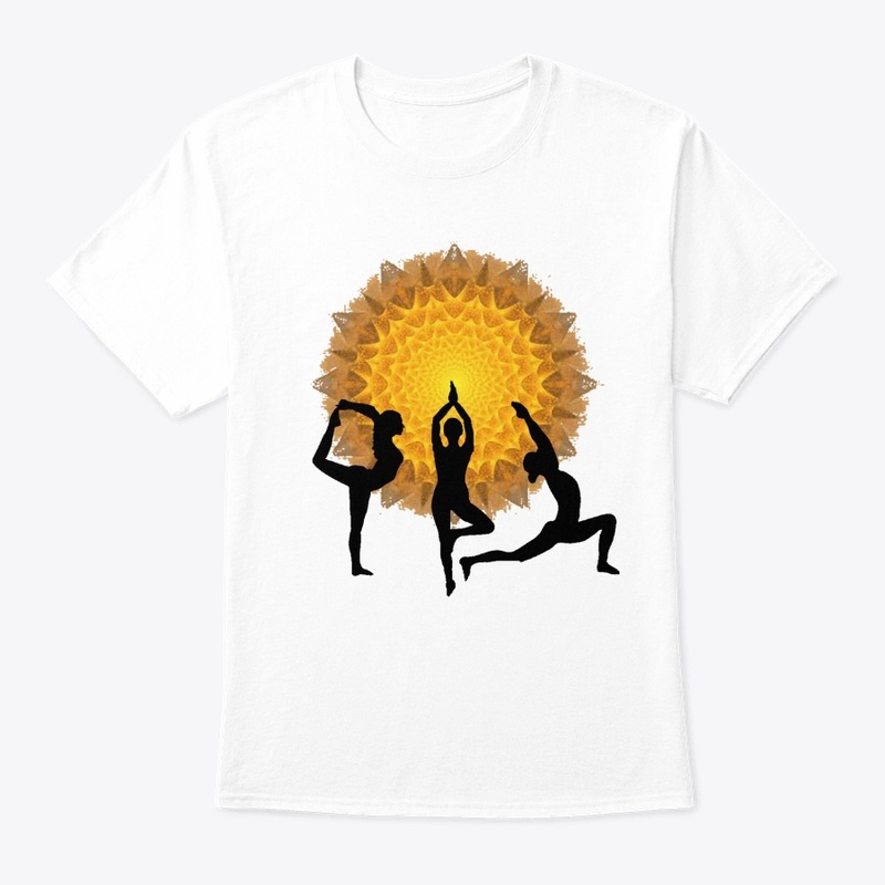 Yoga Poses At Sunrise