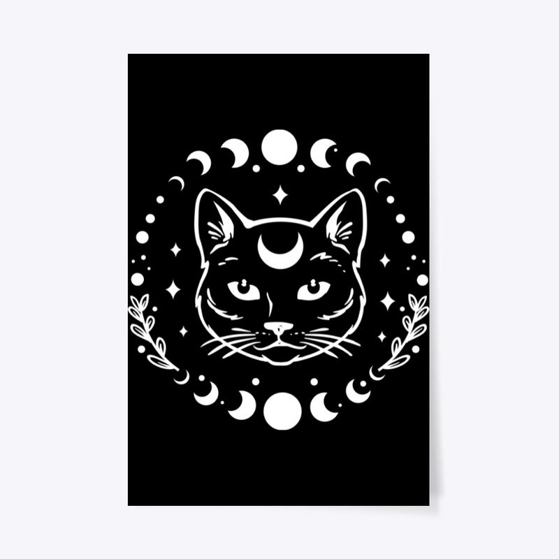 moon phases kitty