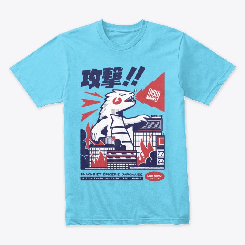 Godzilla at Oishi Market