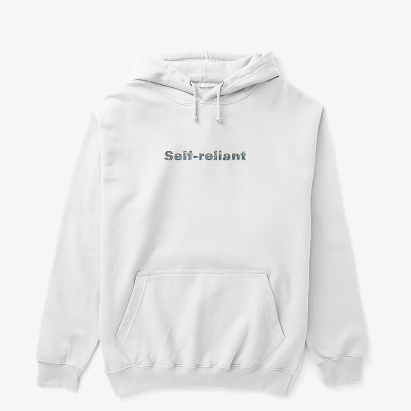  "Self-Reliant - with Waer Drip Design"