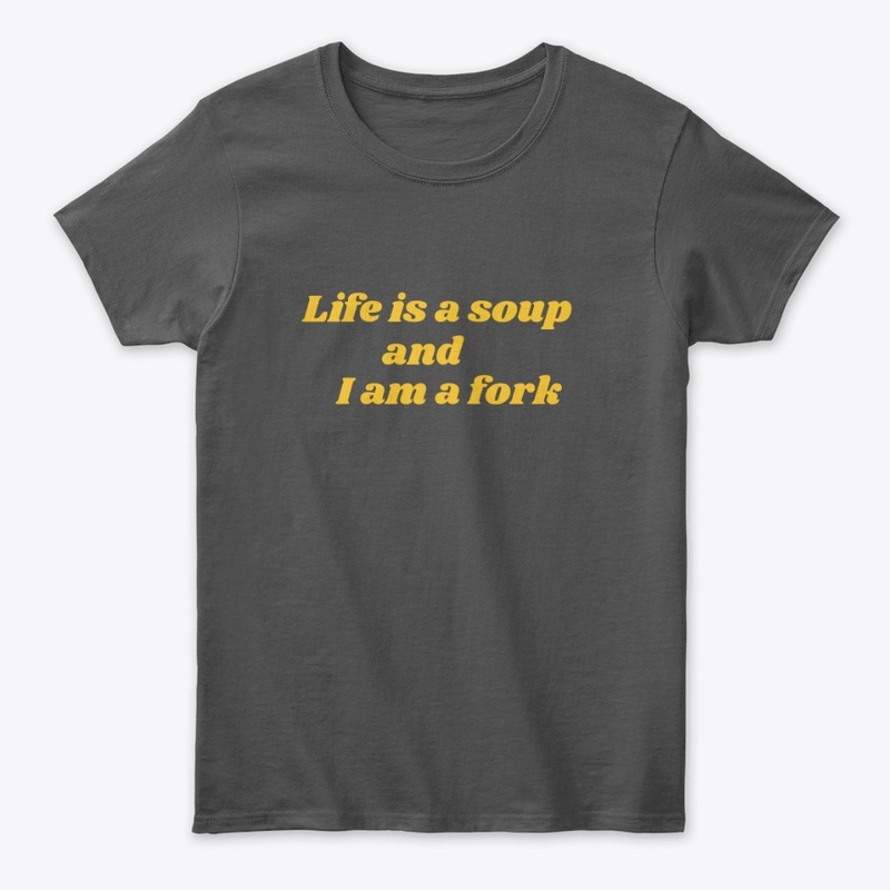 LIFE  QUOTES, BELONGINGS,CLASSIC TEE