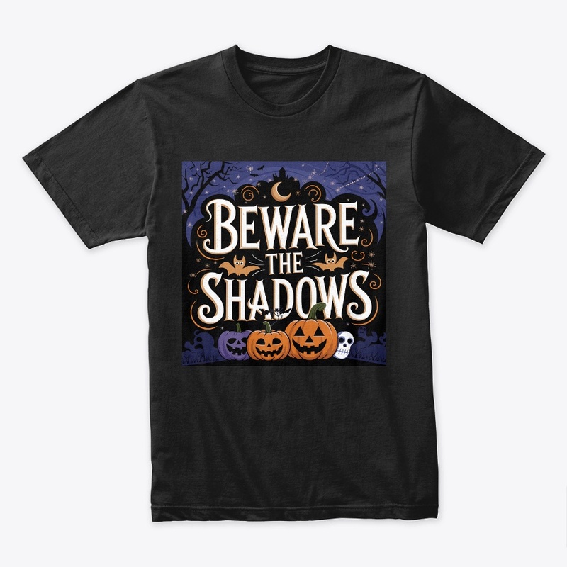 Beware Shadows Pumpkin Shirt