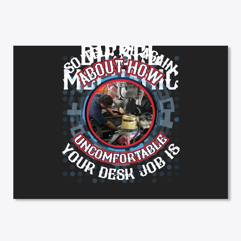 Not a desk Job - Diesel Mechanic Hoodie