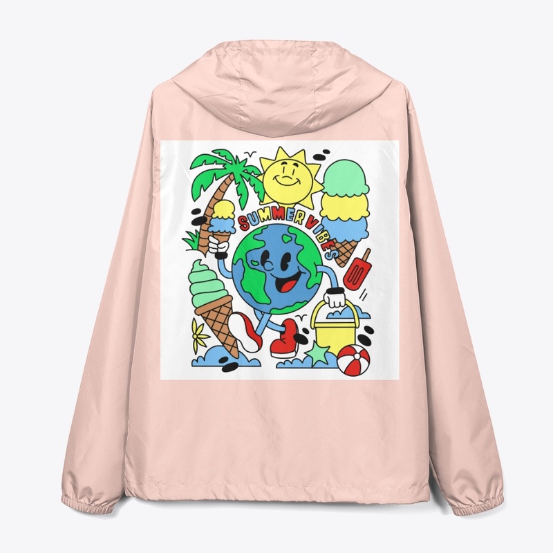 Summer vibes windbreaker