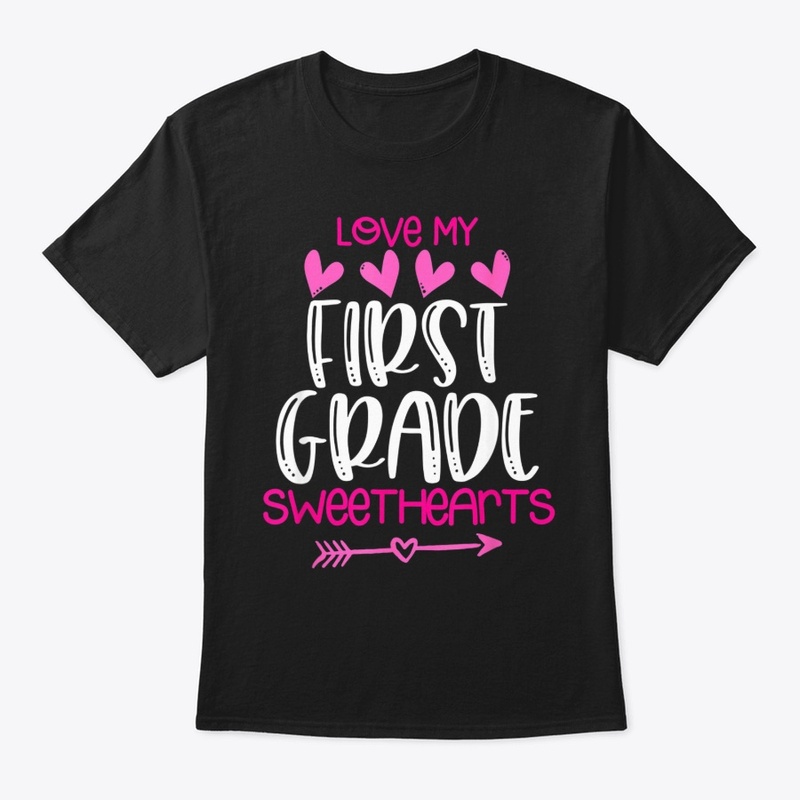 First Grade Teacher Valentine T-Shirt