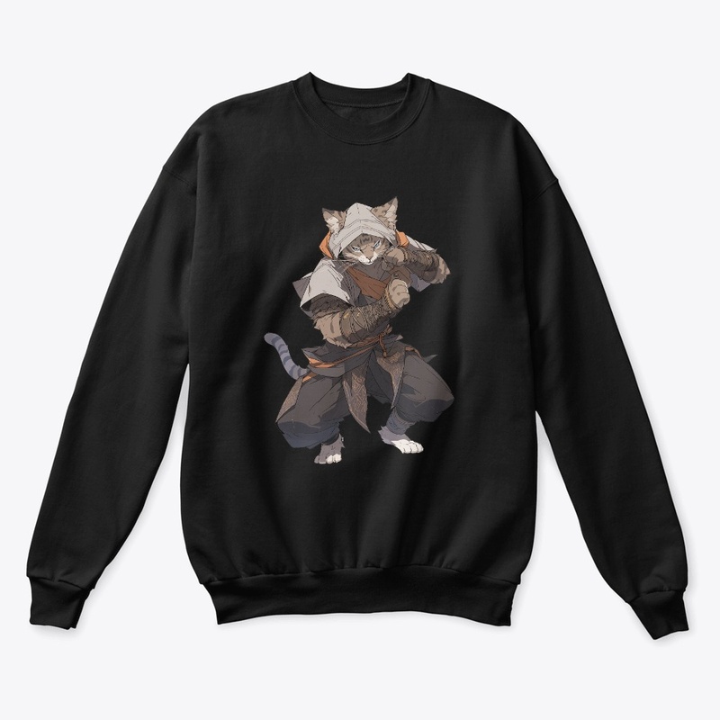 Fantasy Cat Monk