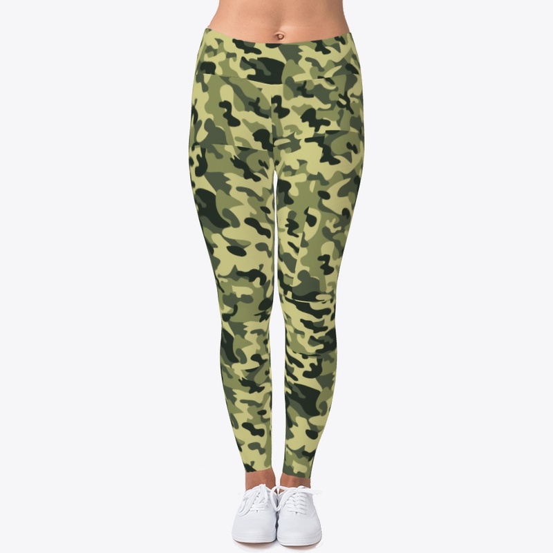 camouflage pattern green black design