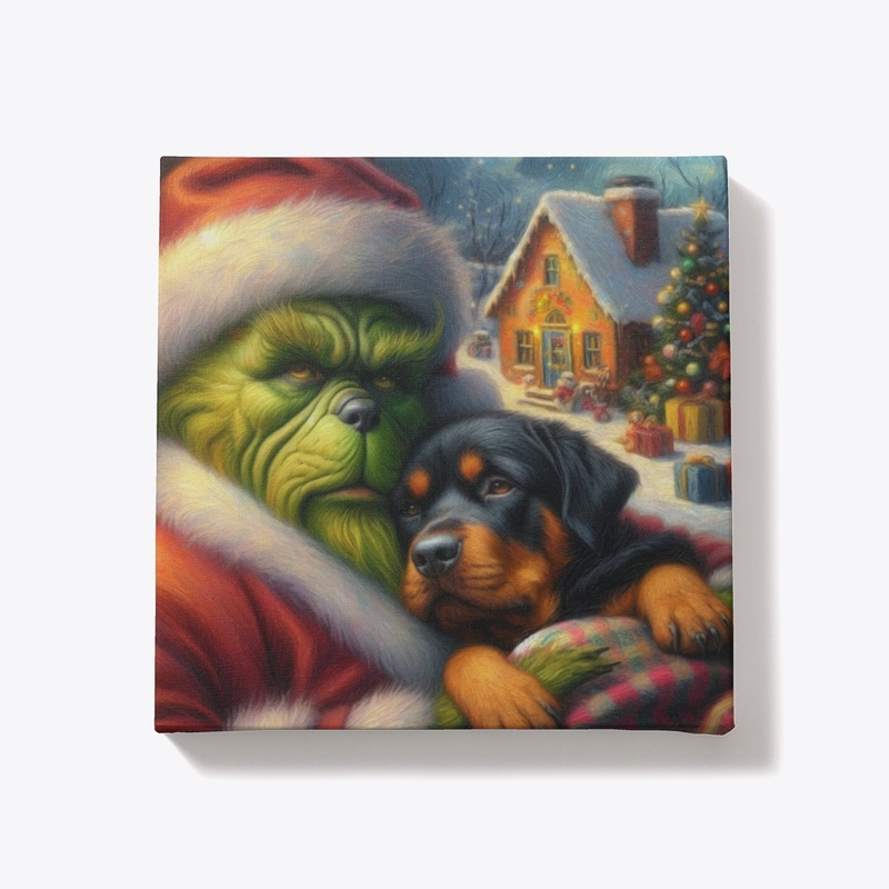 Rottweiler's Christmas Eve