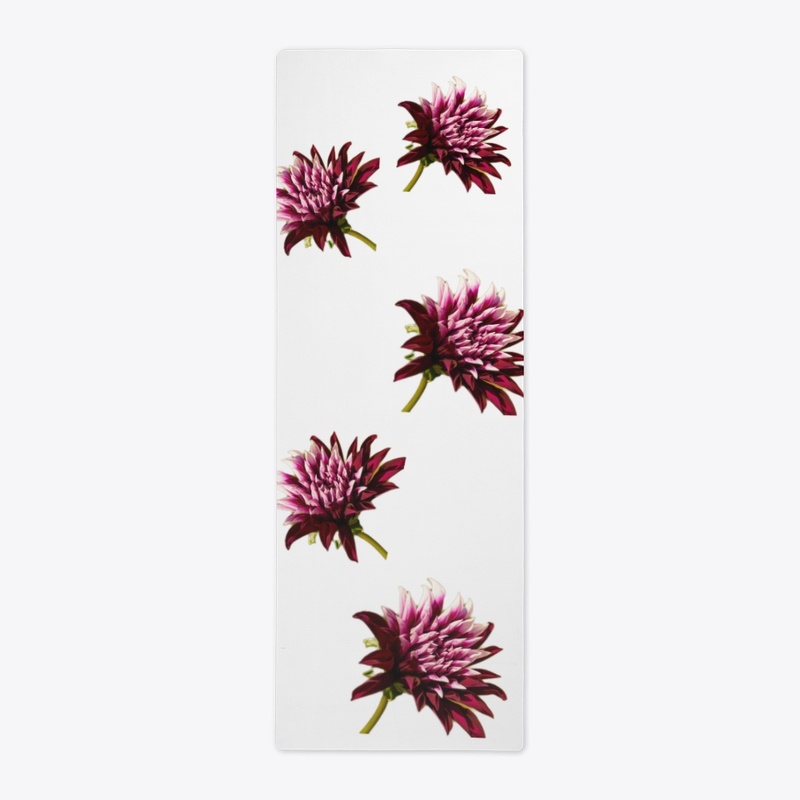 Yoga Mat Flowers