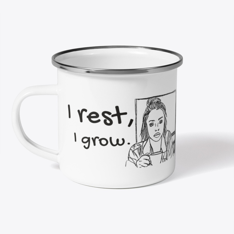 I Rest, I Grow – Gentle Rhythm Mug