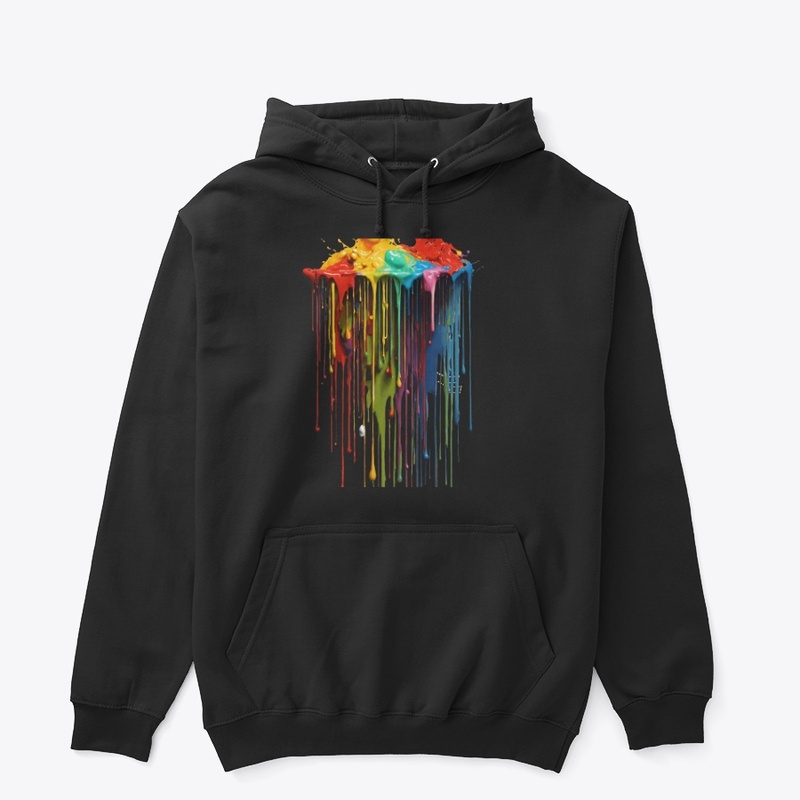 Vibrant Drip Logo T-shirt