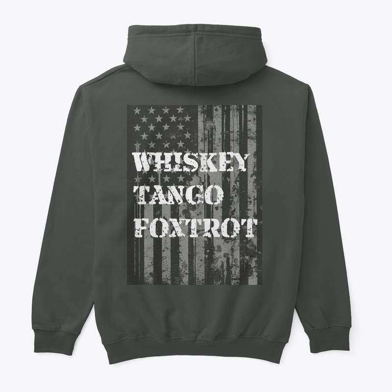 WTF Whiskey Tango Foxtrot American Flag