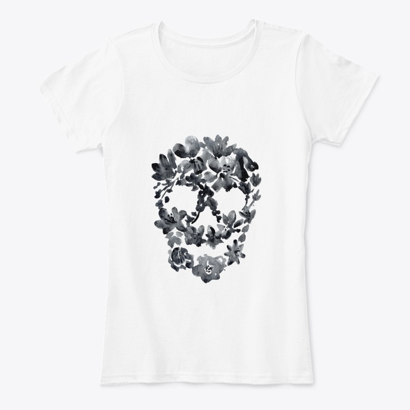 Flower Skull