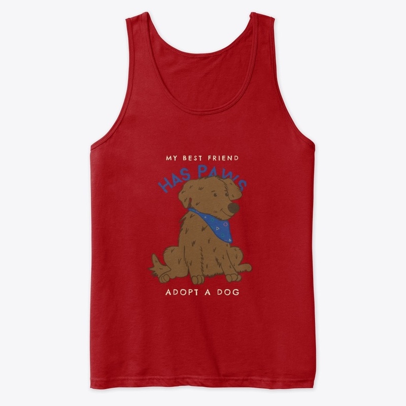 Adopt a dog tee