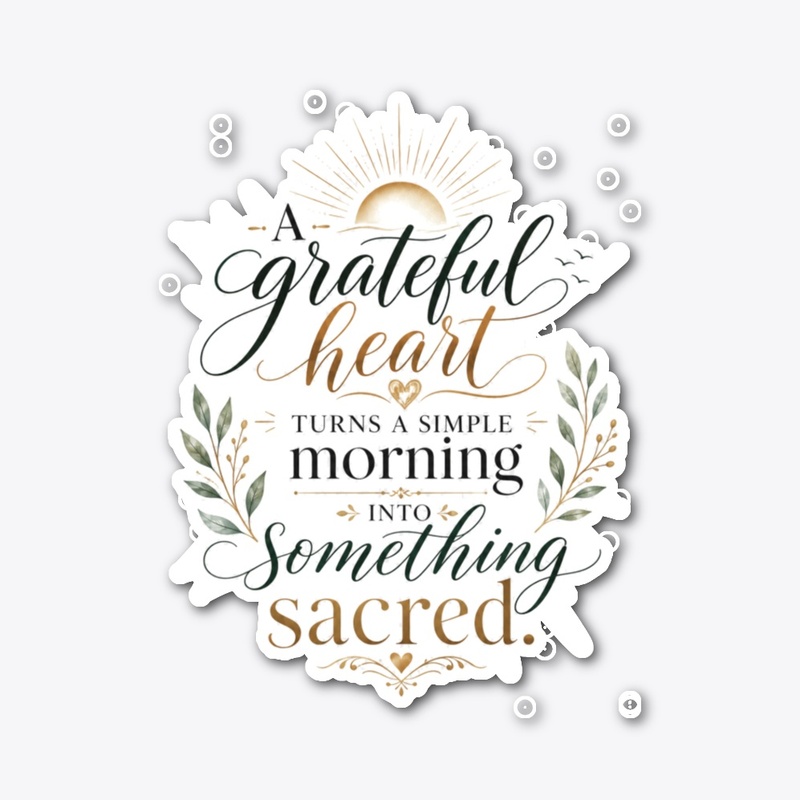 Grateful Heart Merch, Art & More