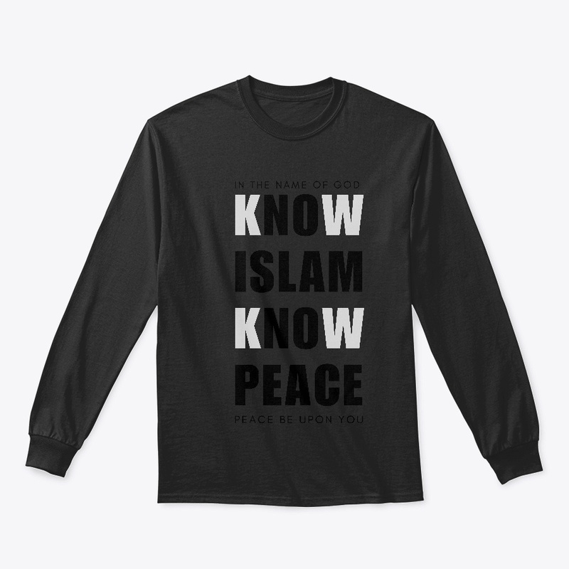 know islam know peace, Muslim shirt