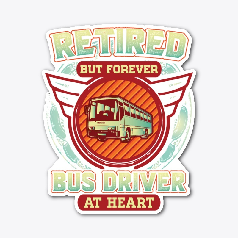Bus Driver At Heart Hoodie 