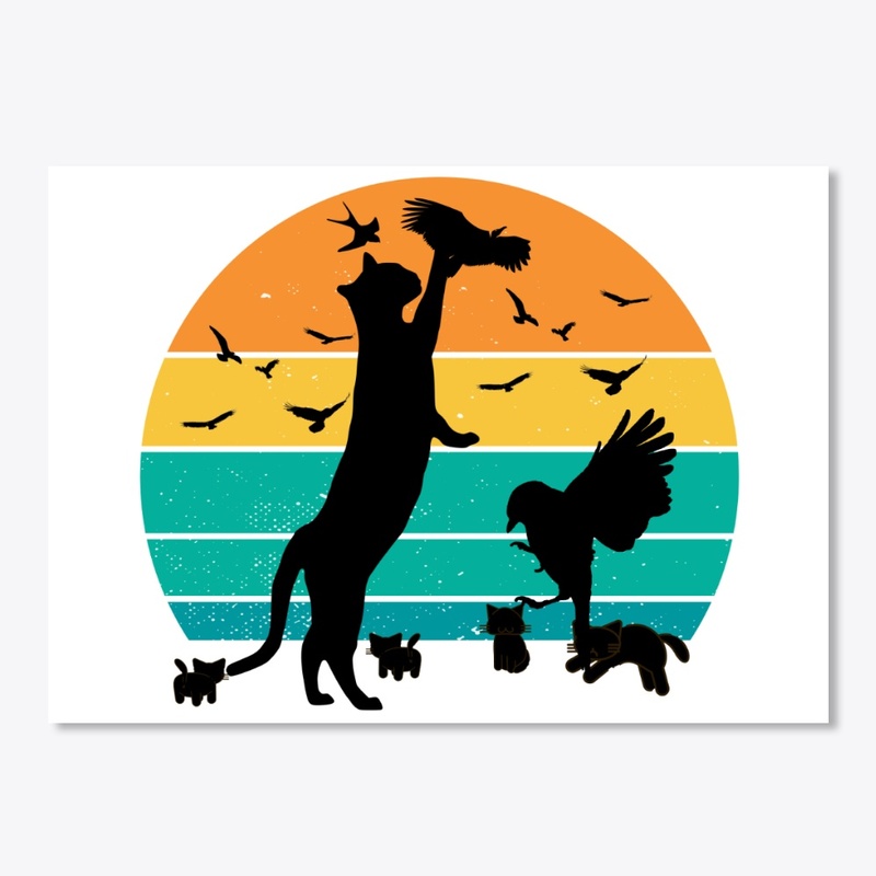 CATS KITTENS LOVERS T-SHIRT