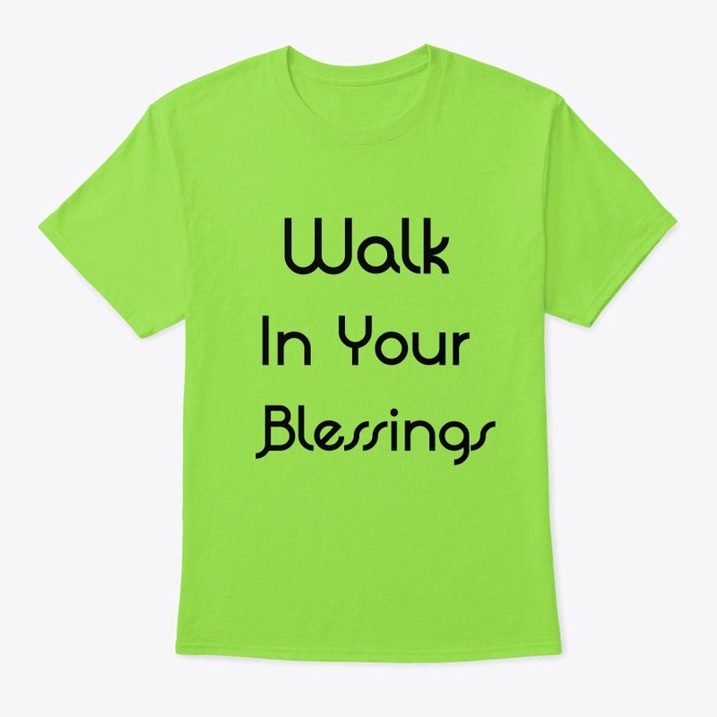 Walk in Your Blessings ~ Short Sleeve DW