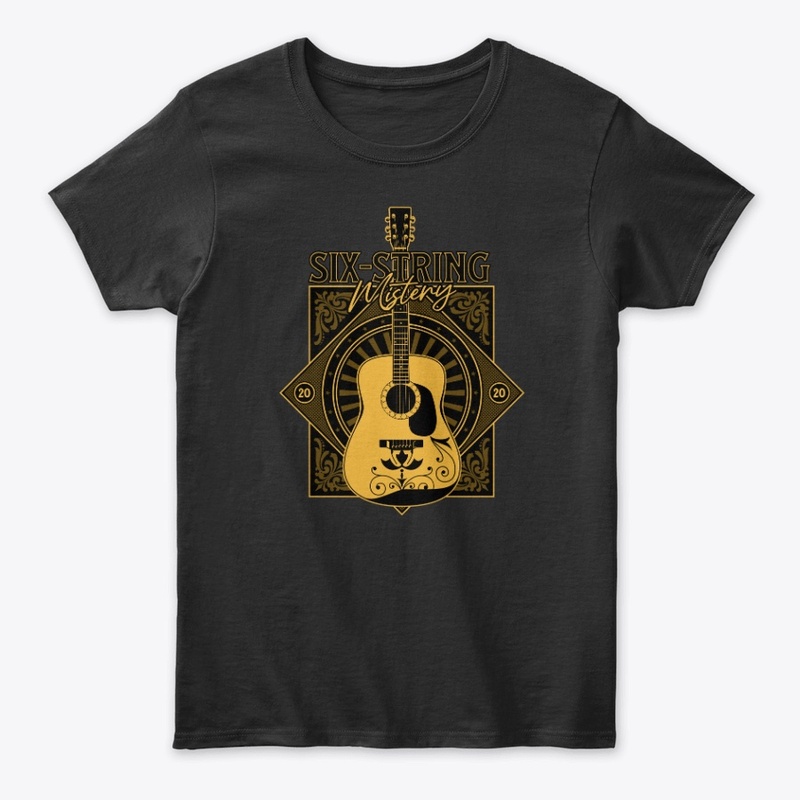 Six String Mystery Guitar Graphic Merch
