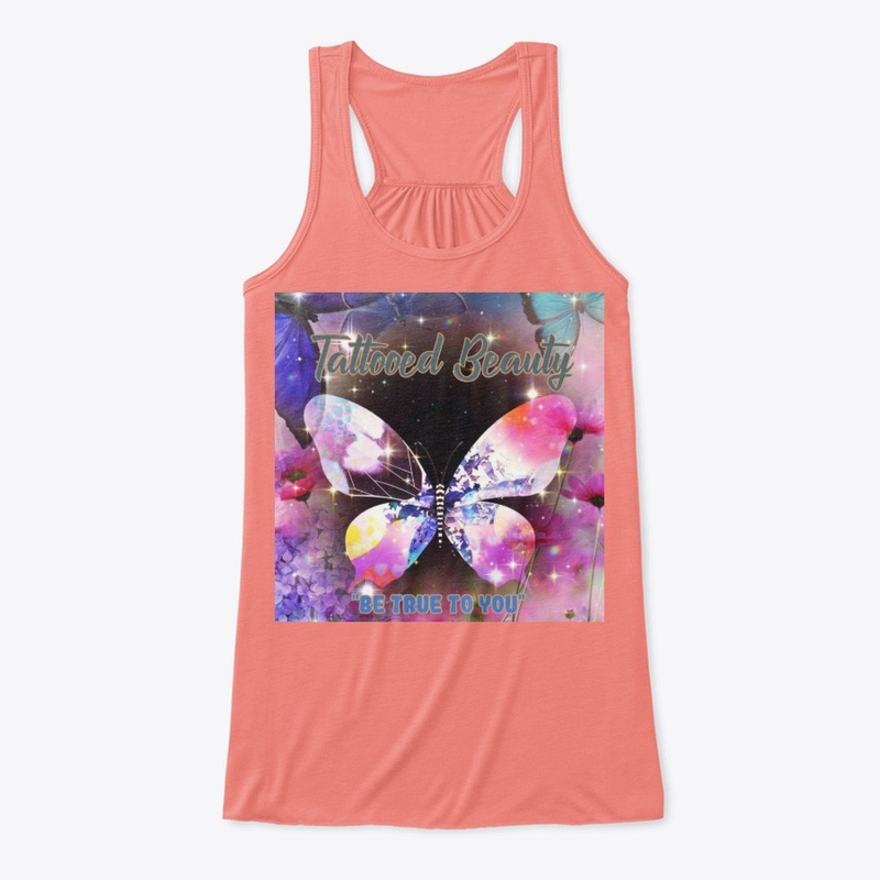 "Tattooed Beauty" Cropped Sweatshirt