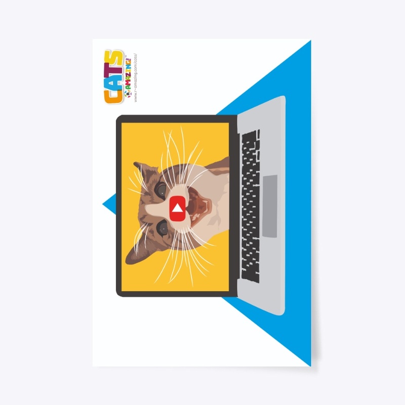 Cat Videos – ‘R’ Amazing Poster