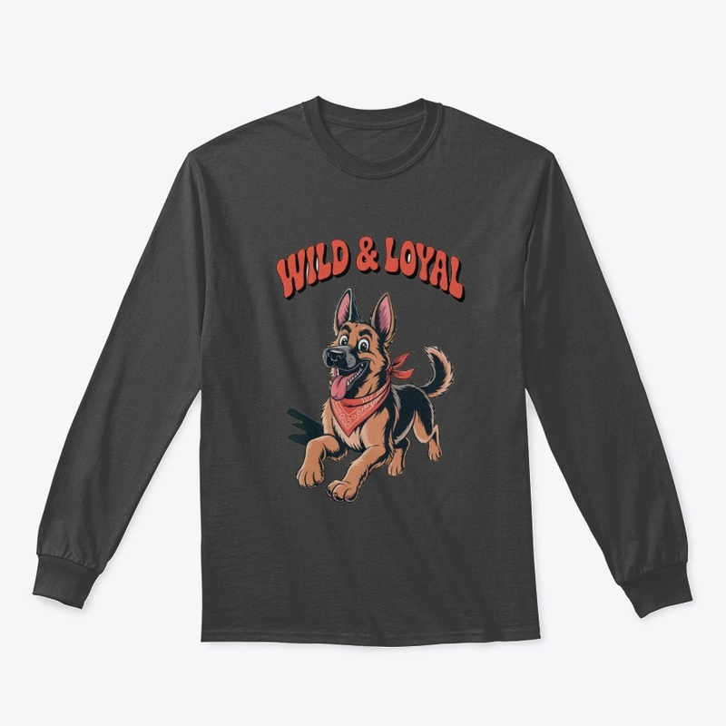  Retro 70s German Shepherd Tee