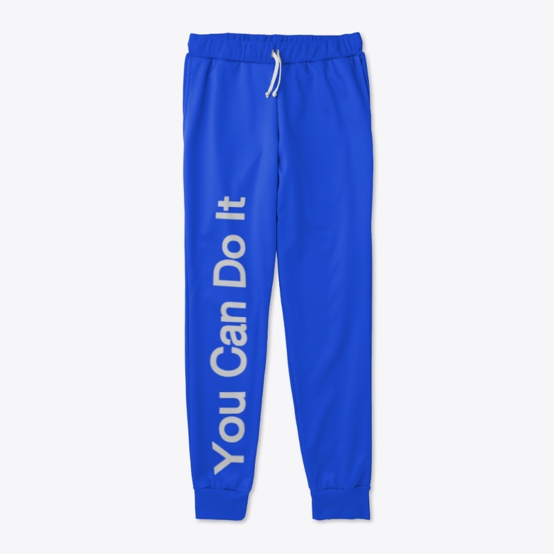 "Empower Jogger: You Can Do It"