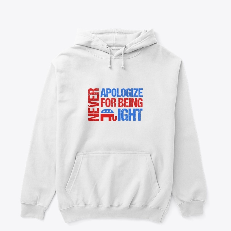 Never apologize