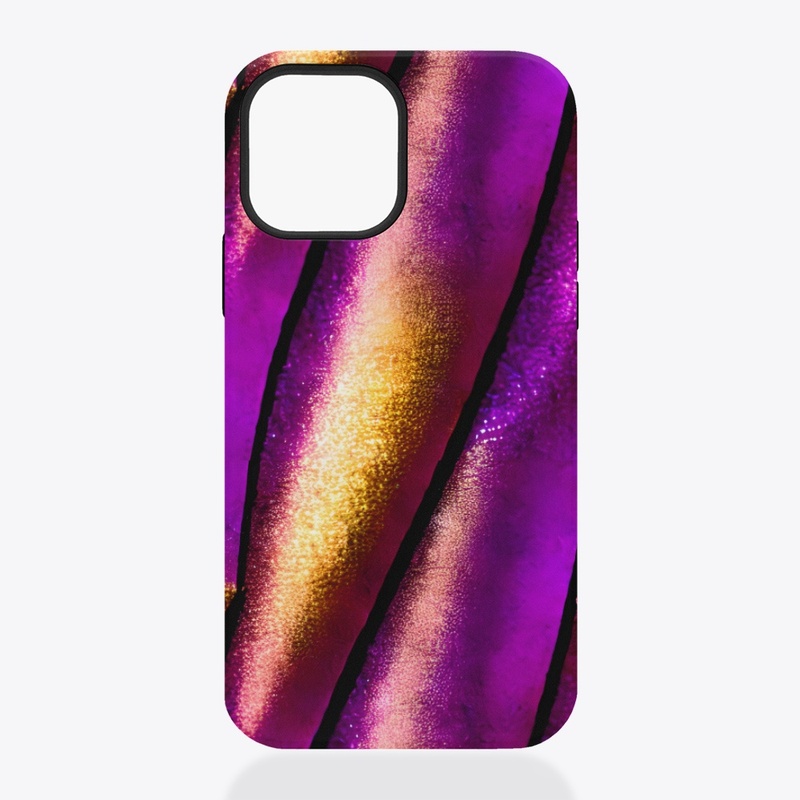 Purple and Gold Foil Design 