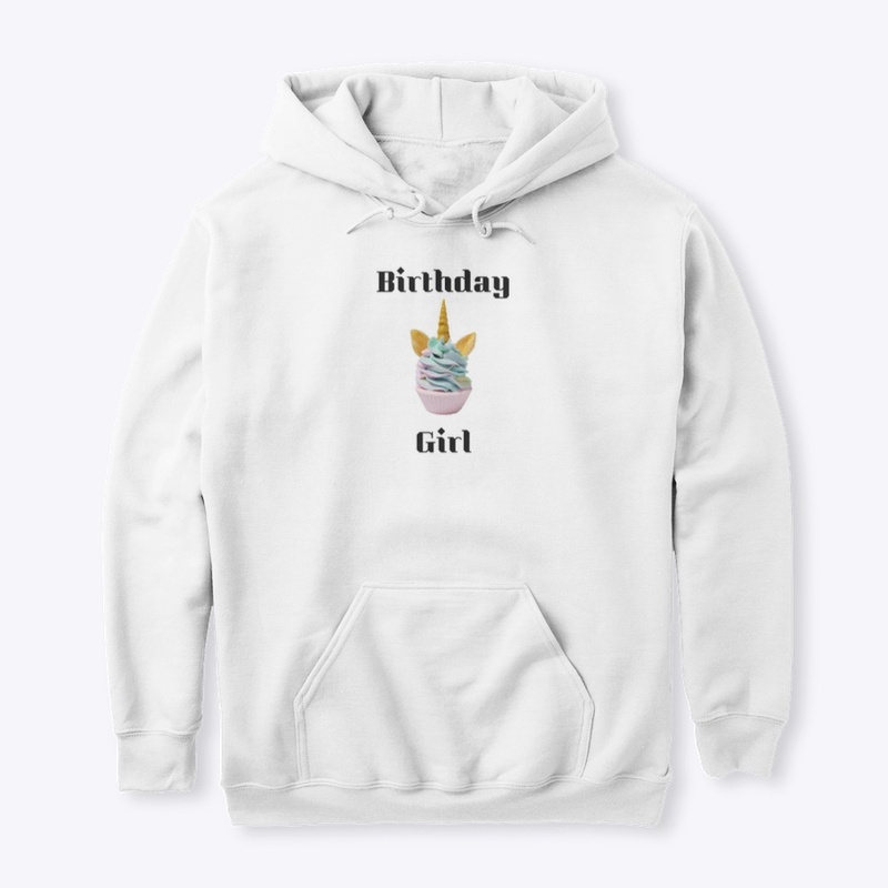 Unicorn Cupcake Birthday Girl