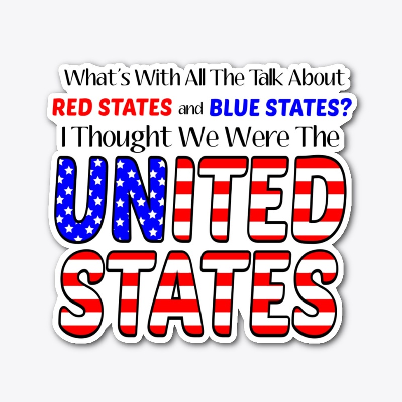 Red States, Blue States, United States 
