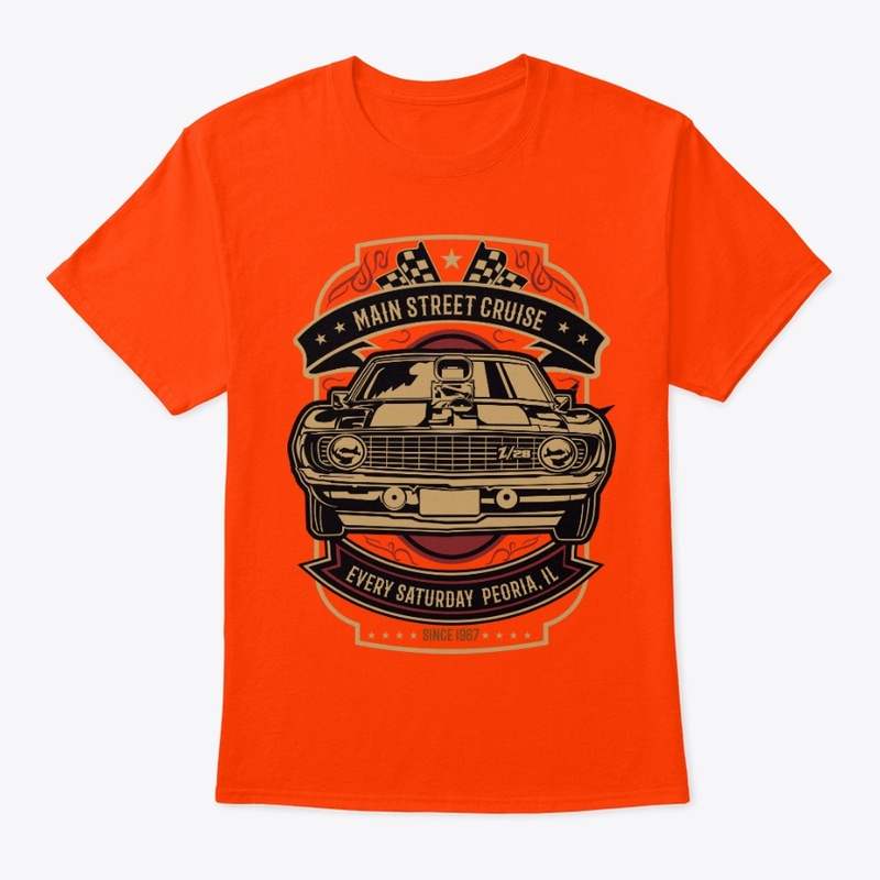Peoria Illinois Main Street Cruise Shirt
